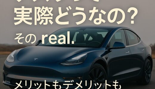 テスラって結局どうなの？──未来を走るクルマに乗って、泣きそうになった日