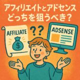 夢をカタチにするならどっち！？アフィリエイト vs アドセンス、魂が震える本音の選び方！